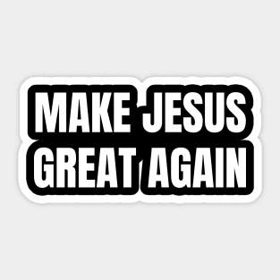 Republican-Jesus Sticker